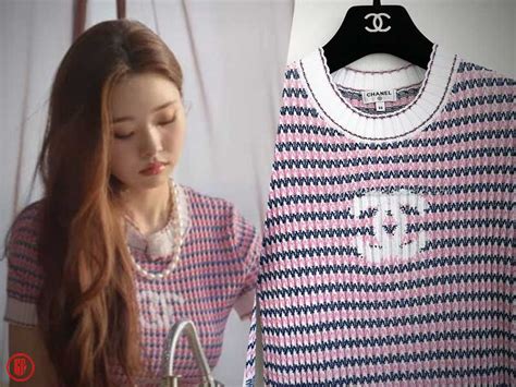 ji a fake clothes|song ji a designer shirt.